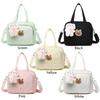 Mommy Stroller Nappy Bag Portable Cute Cartoon Multi-function Large Capacity Baby Diaper Bags with Pendant Nylon Mom Travel Tote