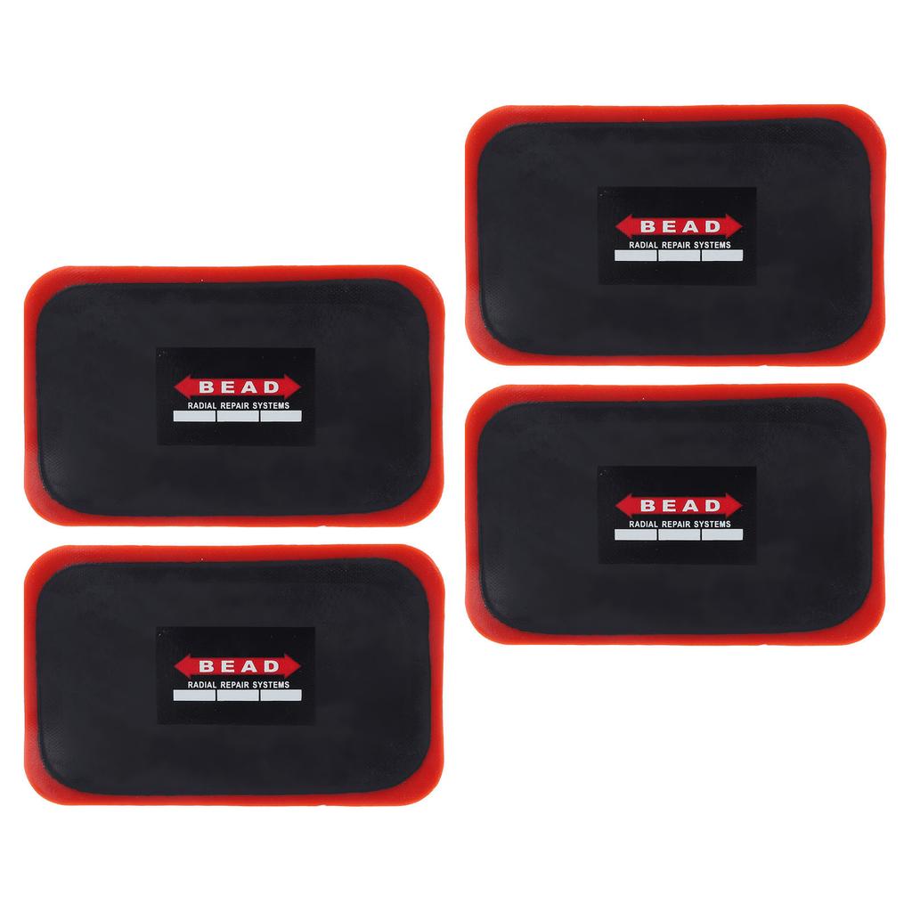 10 ks Záplata na pneumatiku 80 X 130 mm Pryžová Zesílená Obdélníková Silná Lepicí Záplata na Opravu Duše Pneumatiky pro