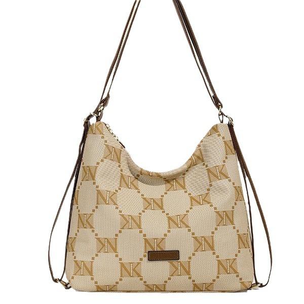 Women's bag Premium multi-functional tote bag Large capacity fashion printed shoulder messenger bag Commuter backpack