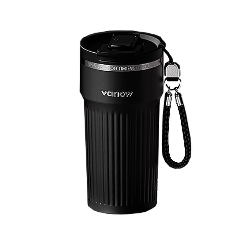 Vanow 2025 Portable Ceramic Lined Insulated Coffee & Water Bottle