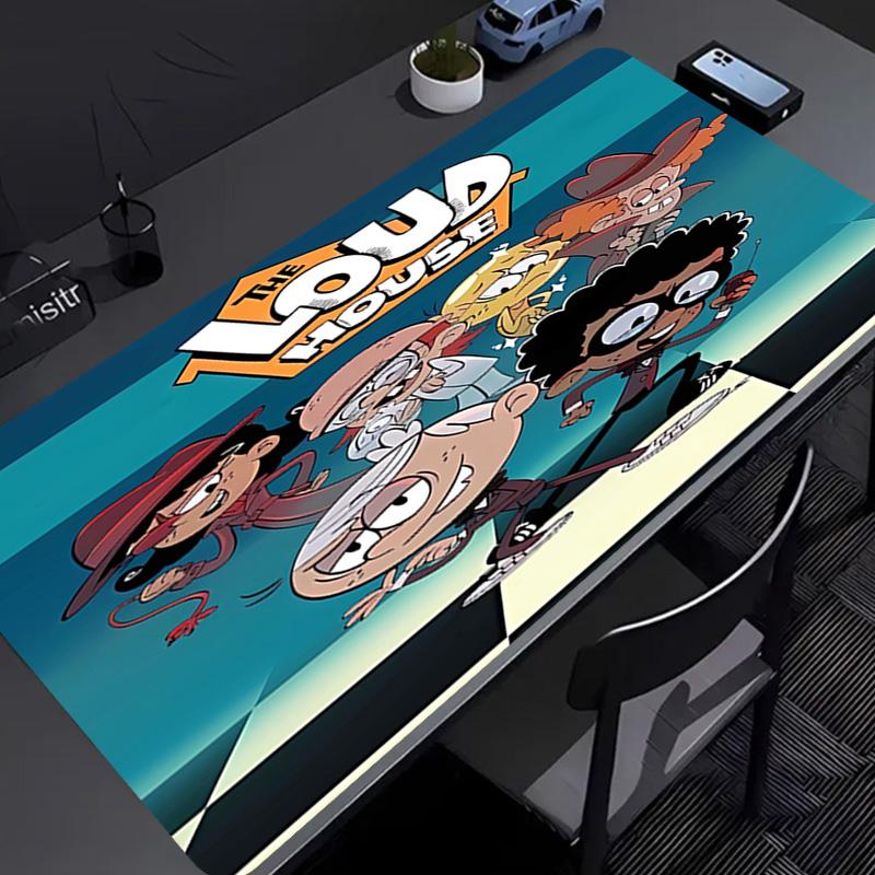 The Loud House Mouse Pad - Non-Slip Rubber Base, Smooth Surface for Work,Gaming,Office,And Home Use, Desk Mouse Pad
