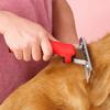 Long Tooth Pet Grooming Rake Anti-Slip Handle Pet Deshedding Brush  Clean Up Floating Hair