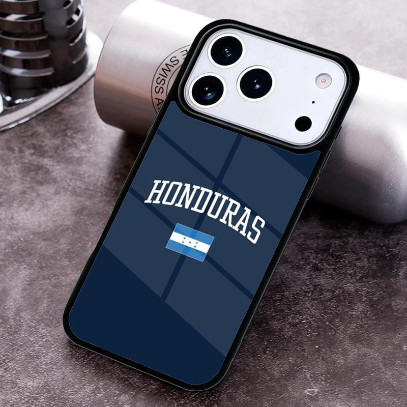 National Flag of Honduras Flag Phone Case for iPhone 17 16 15 Pro Max Air 14 13 12 11 Plus Shockproof Capa Cover