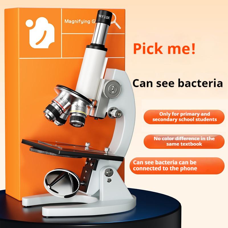 Optical Microscope for Primary and Secondary School Biology Science Popularization Teaching for Children