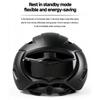 LED Helmet RGB Dynamic Expression Lights Universal for Bicycles and Motorcycles APP Controls Multi Scene LED Devil's Eye Lights