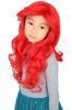 Topcosplay Mermaid Wig for Red Curly Cosplay Halloween Costume Theater One Size Fits School with Net Kids, Hair, Wig, Wig, Wig, Costume, Most,