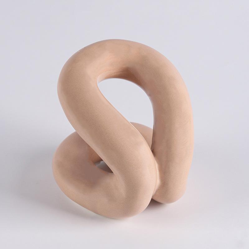 Einfache Moderne Kreative Geometrische Knoten Ornamente Schreibtisch Schminktisch Desktop Aufbewahrungsregal Ausstellungs Kunst Dekorationen