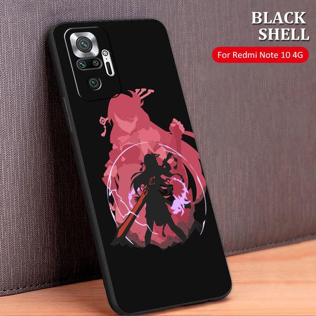 

Чехол Celular Genshin Impact Аниме Капа для Xiaomi Redmi Note 10 Pro 9s 9c 8 9a K40 9 8t 9t 11 K40s 11t K50 11s For Redmi Note 11