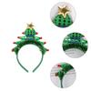 Costume Props Hairband Luminous Christmas Tree Headband Party Dress Up Headpiece