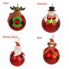 Red Snowman Bear Xmas Tree Ornament Christmas Decor Bauble Decorations Hanging Ball