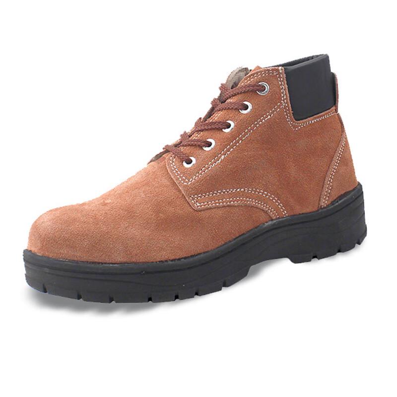 Dunwang Mid-top Suede Welding Safety Shoes