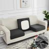 Solid Color Elastic Sofa Cushion Cover For Living Room Pets Furniture Protector Armchair Stretch Washable Removable Slipcover