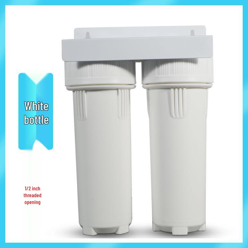 Enhanced Dual-Stage High-Flow Kitchen Water Purifier with 4-Point Pipe Pre-Filter