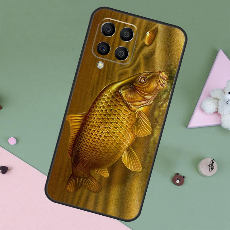 Carp Fishing For Samsung Galaxy M35 M55 M15 M12 M13 M14 M34 M54 M33 M53 M21 M31 M11 M32 M52 M06 M16 Case