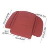 Car Armrest Cushion Center Console Artificial Leather Cushion Pad With Memory Foam Waterproof Elbow Rest With Side Storage