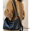 Unisex crossbody kožená taška