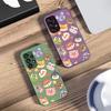 Cute Animal White For Samsung Galaxy S10 4G S20 11E 30 S21 21Fe 22 S24 Pro S23 Ultra 5G S8 S9 Tempered Glass Phone Case