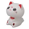 2.36*2.17*2.68 in Lucky Cat Figurine Plastic Traditional Fortune Cat  Office Desk