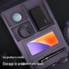 Compatible with 26 Leapmotor Lafa 5 Models: Center Console Lower Storage Box Organizer Accessories.
