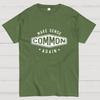 Make Sense Common Again Cotton Summer Casual Cool Loose T-Shirt
