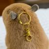 Lovely Capybara Plush Toys Kawaii Capibara Plushie Pillow Stuffed Soft Animal Doll Capybara Toy Pendant Toy Gift