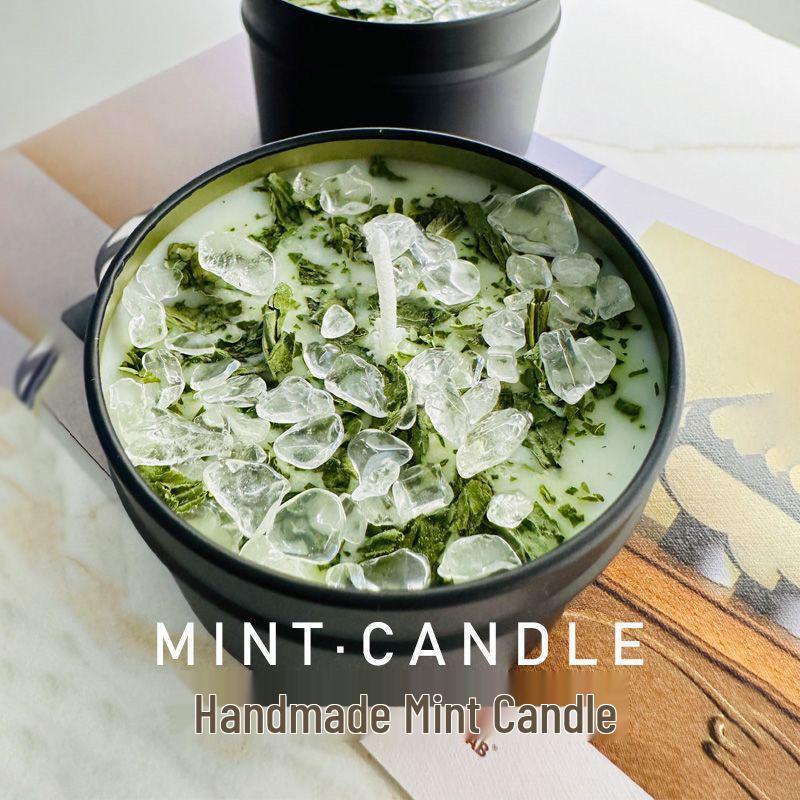 Handmade Sage, Palo Santo, and Cedar Soy Wax Candle for Indoor Air Purification