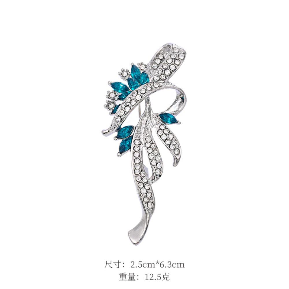 Korsage Schleife Brosche Anstecknadel Anti-Licht Kragenanstecker Damenbekleidung Zubehör