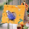 Winter Thick Pure Cotton Parrot Hammock - Triangular Bird Sleeping Nest