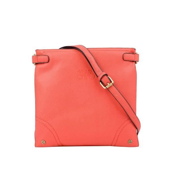 Sac Bandoulière Le Temps des Cerises Atlantis 4 Mandarine