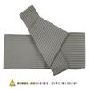 and Waist Cord Size Striped Navy Z35B1 [Fuuka] Yukata, One-Touch Obi, 3-Piece Set, Cotton, Men's, L, (Waist Cord/One-Touch Obi/Gray)