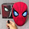 Electric Spider-Man Mask with Blinking Eyes - Light-Up Cosplay Helmet Toy for Kids