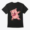 Dabbing Pig T-Shirt, hergestellt in den USA, Größen S bis 5XL