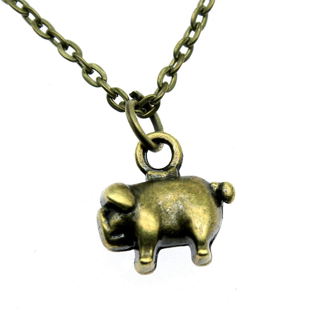 Cat Charm Necklace Cute Animal Pendant For Lovers Minimalist Pet Jewelry Gift 43cm Chain