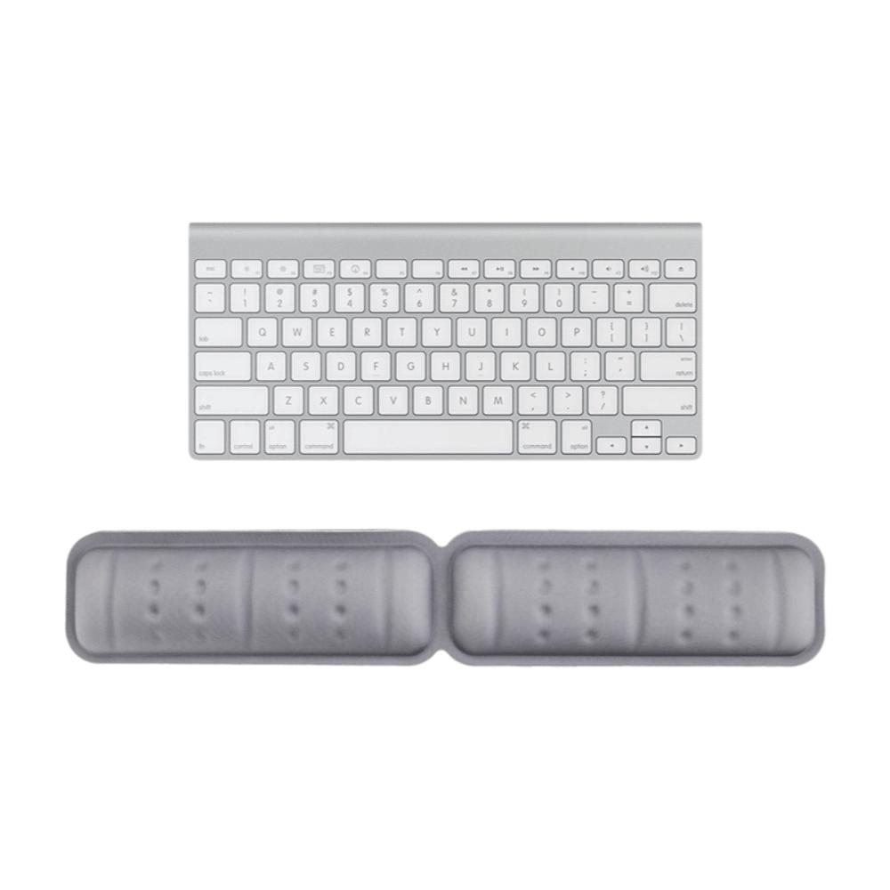 Soft Wrist Support Pad Non-Slip Base Mouse Pad Breathable Keyboard Wrist Support Desktop
