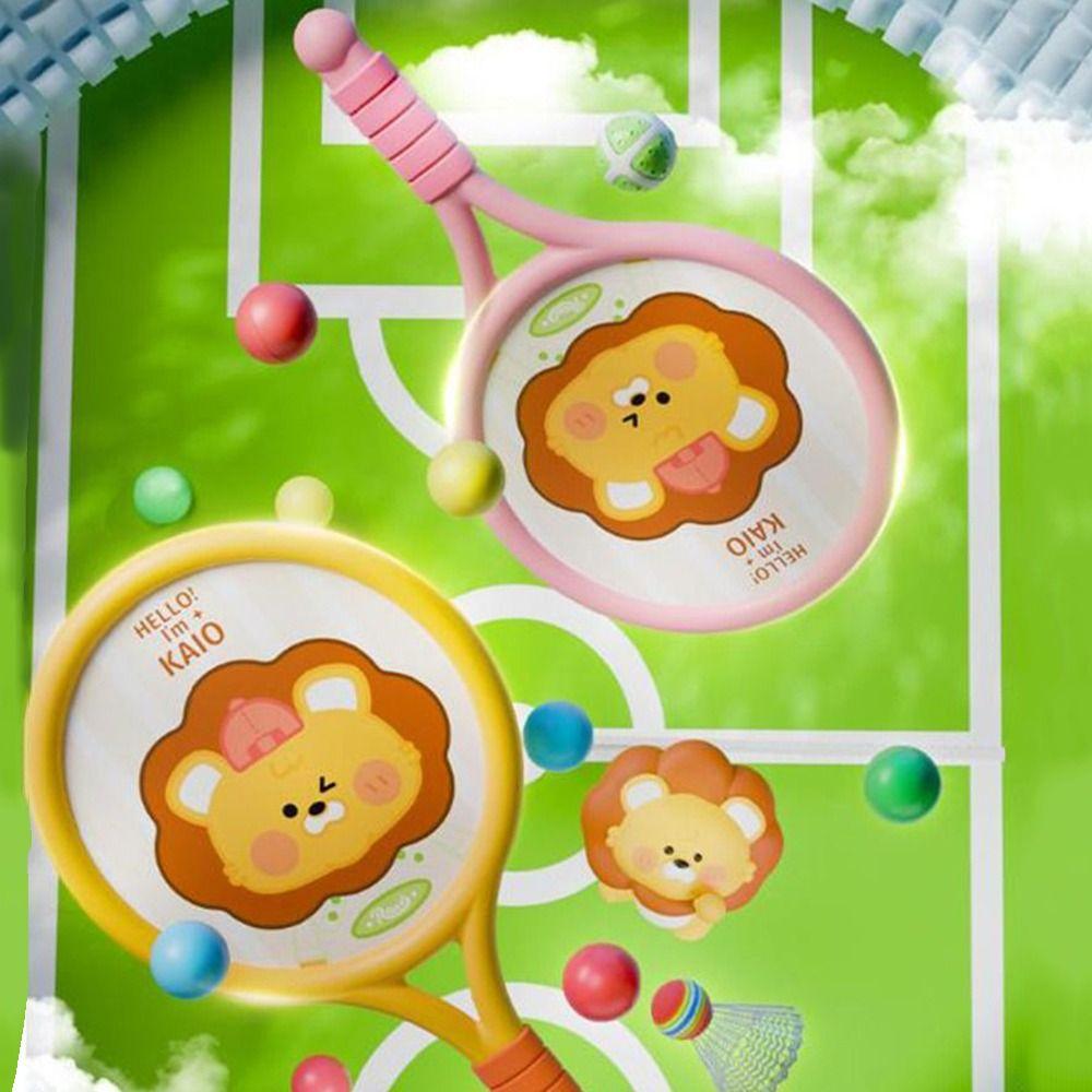 

Еластичний м яч Дитяча тенісна ракетка Зручні дитячі ракетки для бадмінтону Тренування Set 2