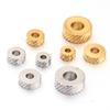 10-20pcs/lot Stainless Steel Spacer Beads Round Flat Texture Beads Loose Beads For DIY Bracelet Necklace Jewelry Making Supplies