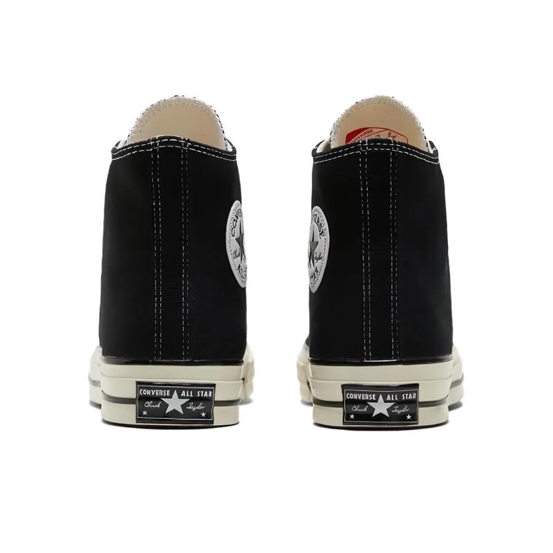 Converse Chuck 70 Versatile Classic Lightweight Comfortable Durable High-Top Canvas Shoes Kids Sneakers Black Q62050W