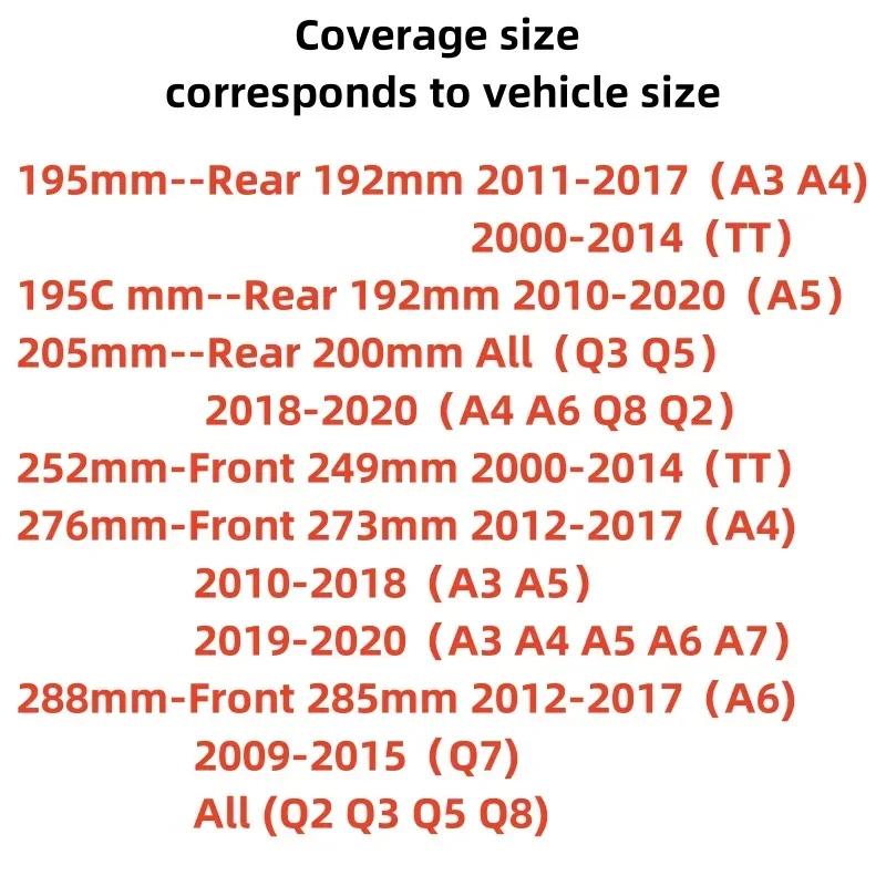 Refitted Four-Ring Flack LOGO Directly Covered Front Logo For  OL A4 A3 A5 A7 Q3 Q5 Q7 Q2 A6 Logo Decoration Accessories 9O