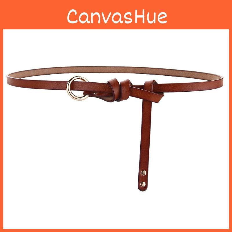 Vintage Cowhide Leather Belt With Circle Design And Hook Fastening For Daily Use