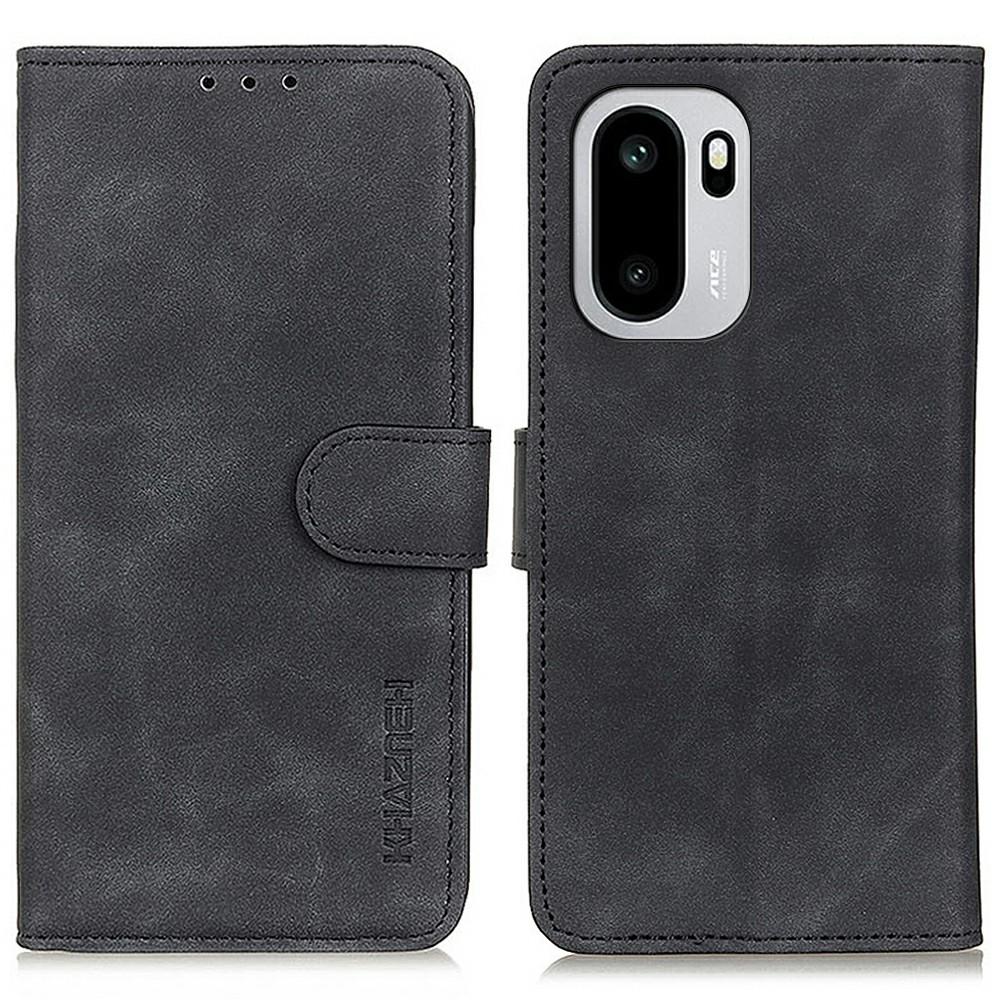 KHAZNEH PU Leather Case for OnePlus Ace 6 5G/Ace 6T 5G/15R 5G Retro Texture Phone Cover