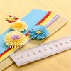 WTEMPO Flower Shape Quilling Paper Drawing By Students Three-dimensional Color Mixed with Single Color Flower Shape Roll Paper Material