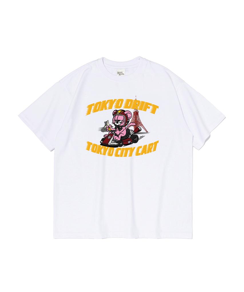 BERNI Tokyo Drift Short Sleeve T-Shirt (White)