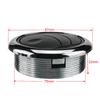 Universal Air Conditioning Outlet with Chrome 2.95 inch A/C Air Vent for RV Bus Automobile Interior Decoration Parts