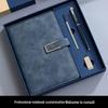 Elegant A5 U-Shaped Buckle Notebook Gift Set - Customizable for Business Meetings