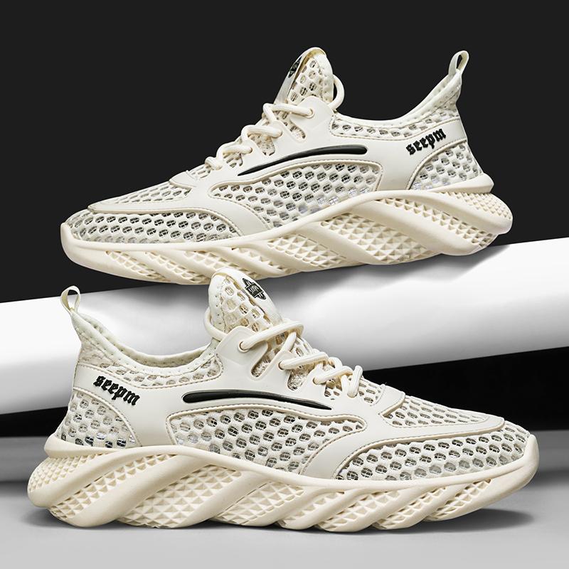 Fashion CYYTL Summer Mesh Shoes For Men Sneakers Casual Outdoor Breathable Sports Tennis Running Hiking Luxury Designer Platform Loafers