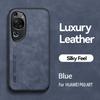 For Huawei P60 Pro Case Car Magnetic Holder PU Leather Phone Case For Huawei P60 Art P 60 P60Pro Silicone Shockproof Back Cover