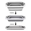 Space Saving Collapsible Sink Portable Folding Chopping Board Collapsible Cutting Board  Travel Use