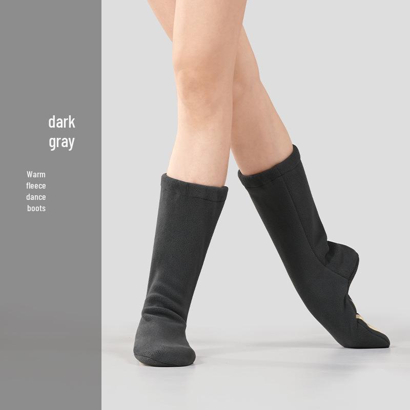 

Women s Soft Sole Ballet Dance Shoes - Adult & Children s Warm Practice Boots 28-29