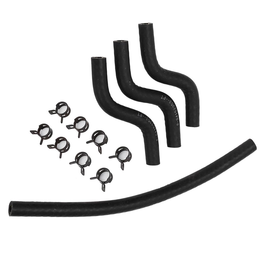 Injector Fuel Return Pipe Rubber High Temperature Resistant Flexible Injector Fuel Rail for Isuzu