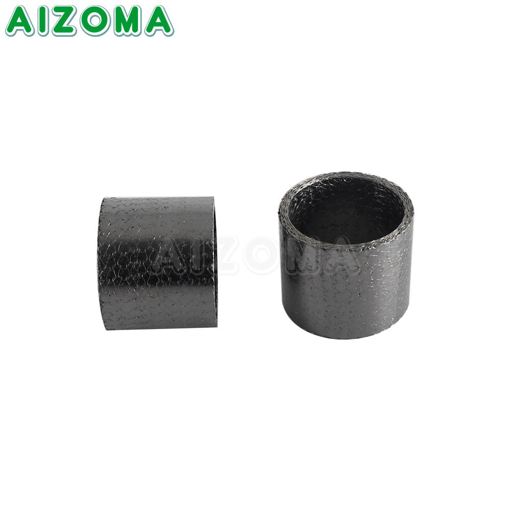 44x38x37mm Exhaust Muffler Gasket For Harley Touring Dyna Softail Sportster XL 833 1200 Motorcycle Exhaust Gasket OEM 65900017 A